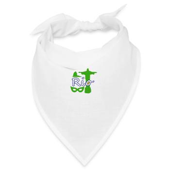 Rio de Janeiro - Bandana - Weiß - Vorne