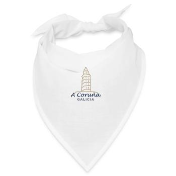 A Coruña - Bandana - Weiß - Vorne