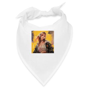 Japan Manga Women - Bandana - Weiß - Vorne