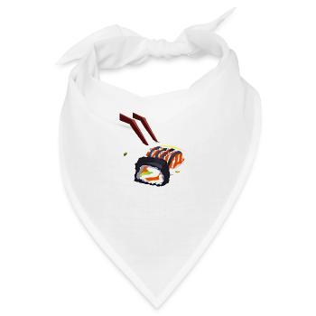 Sushi - Bandana - Weiß - Vorne