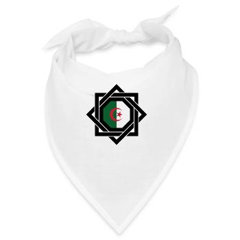 Algerien (DZ) - Bandana - Weiß - Vorne