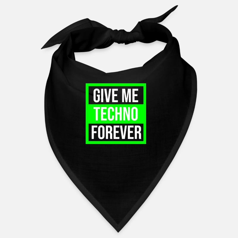 Citation de Techno Forever Music Bandana