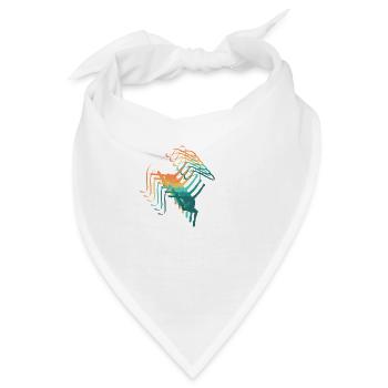 Rhythmische Retro-Sportgymnastik - Bandana - Weiß - Vorne