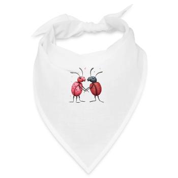 Insekt Beziehung - Bandana - Weiß - Vorne