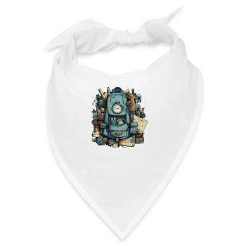 Reisetasche Nr. 3 - Bandana - Weiß - Vorne
