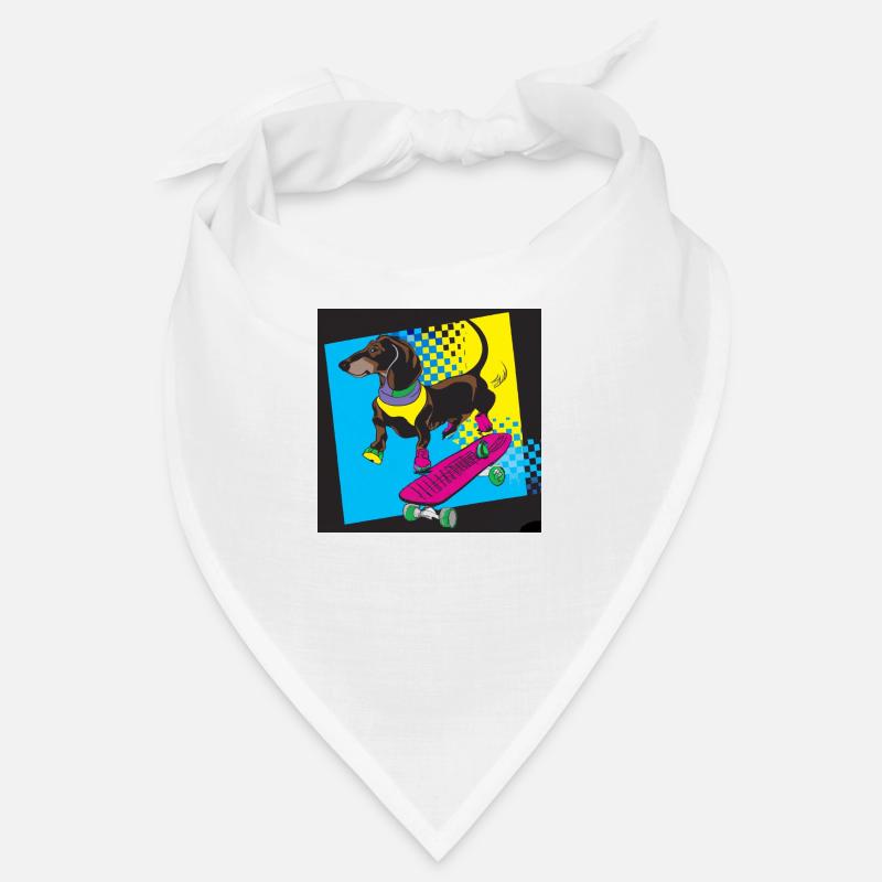 Teckel raie Bandana