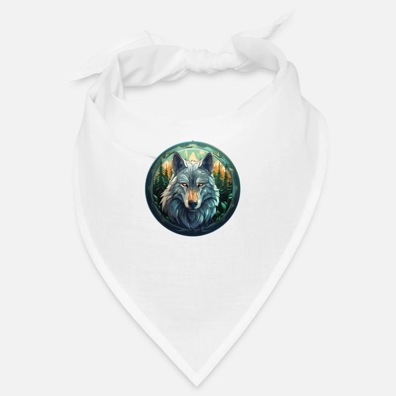 Wolf Emblem Bandana