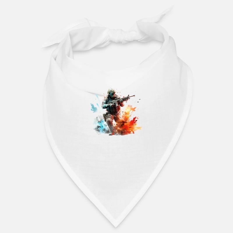 Gaming Art CoD BF 2042 BF4 BF3 BF2 Bandana