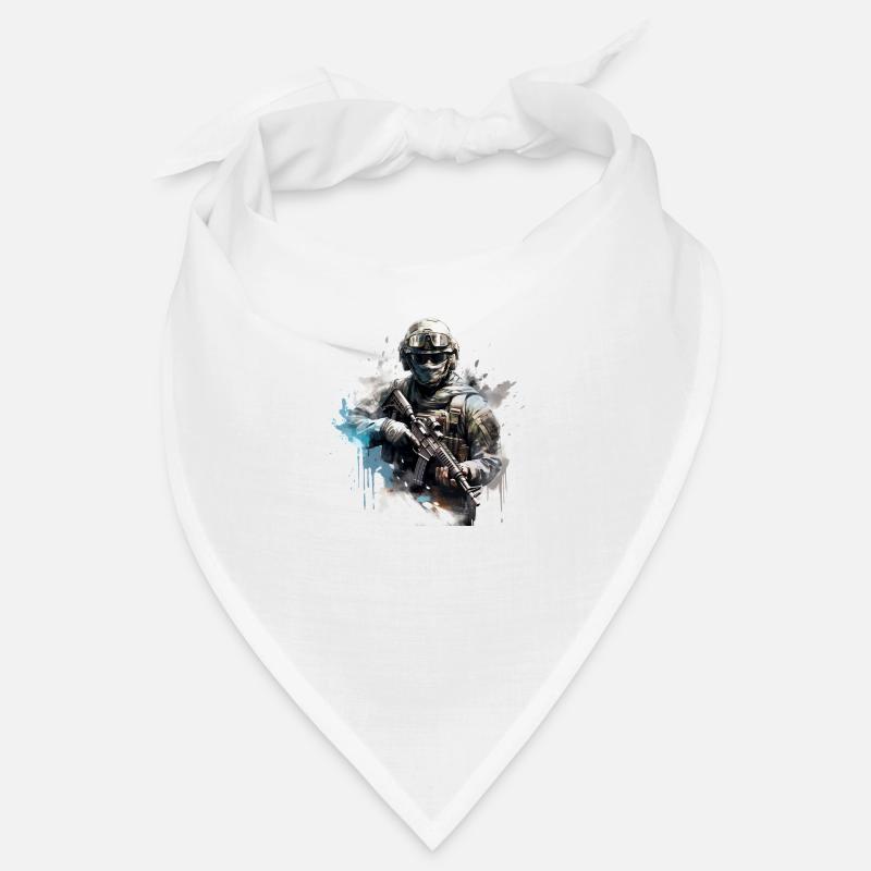 COD gaming art shooter Bandana