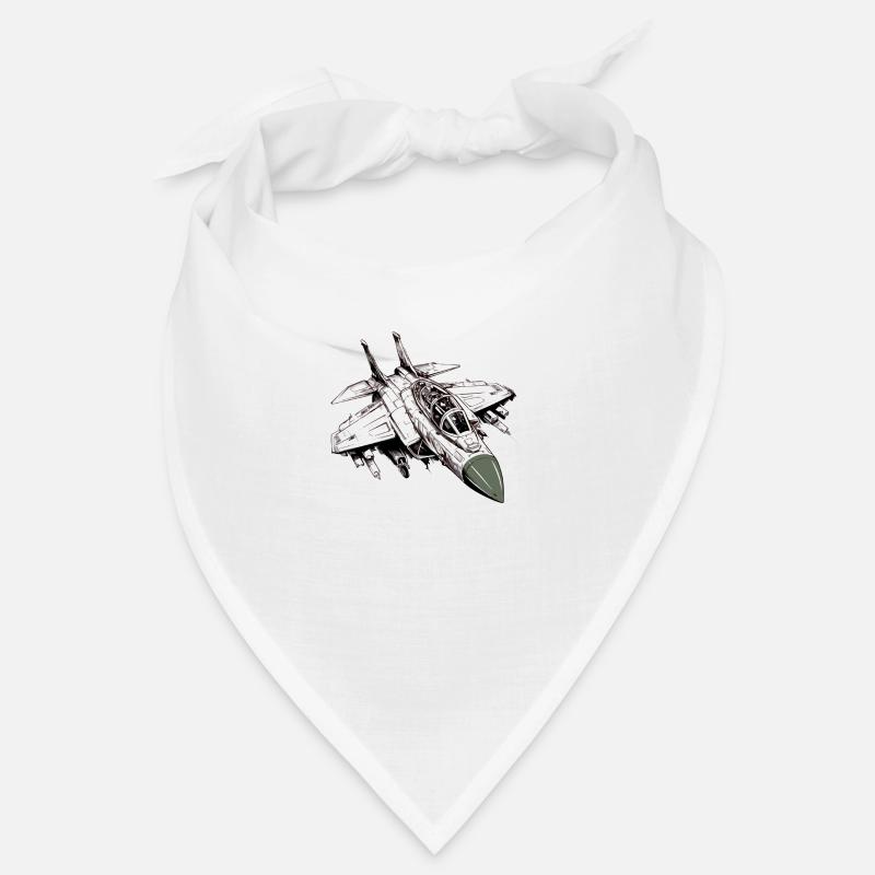 Silver arrow plane Bandana