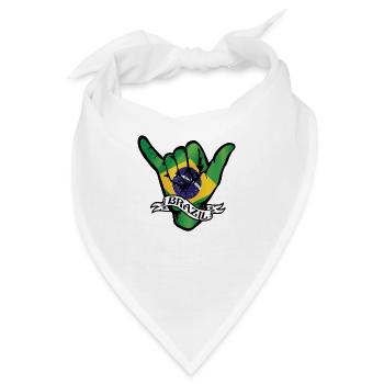 Brazil Shaka - Bandana - Weiß - Vorne