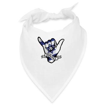 Israel Shaka - Bandana - Weiß - Vorne