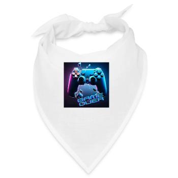 Game Over - Bandana - Weiß - Vorne