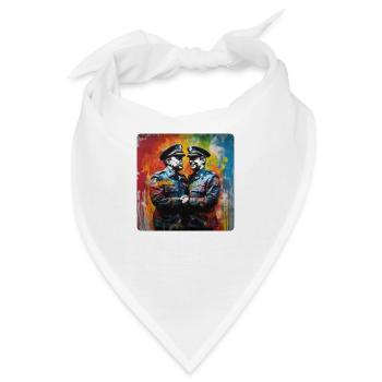 Bobby Liebe - Bandana - Weiß - Vorne