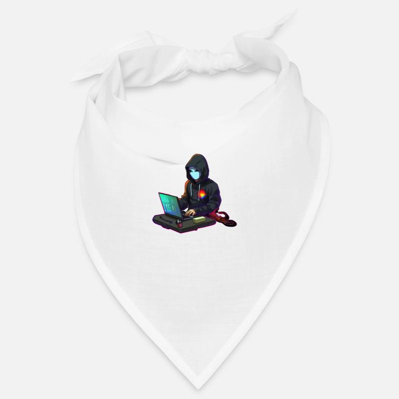 Concentrated Coder - Bandana - white