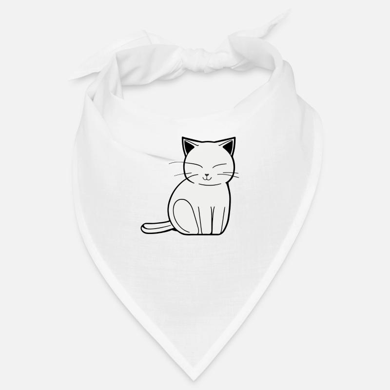 Chat mignon Bandana