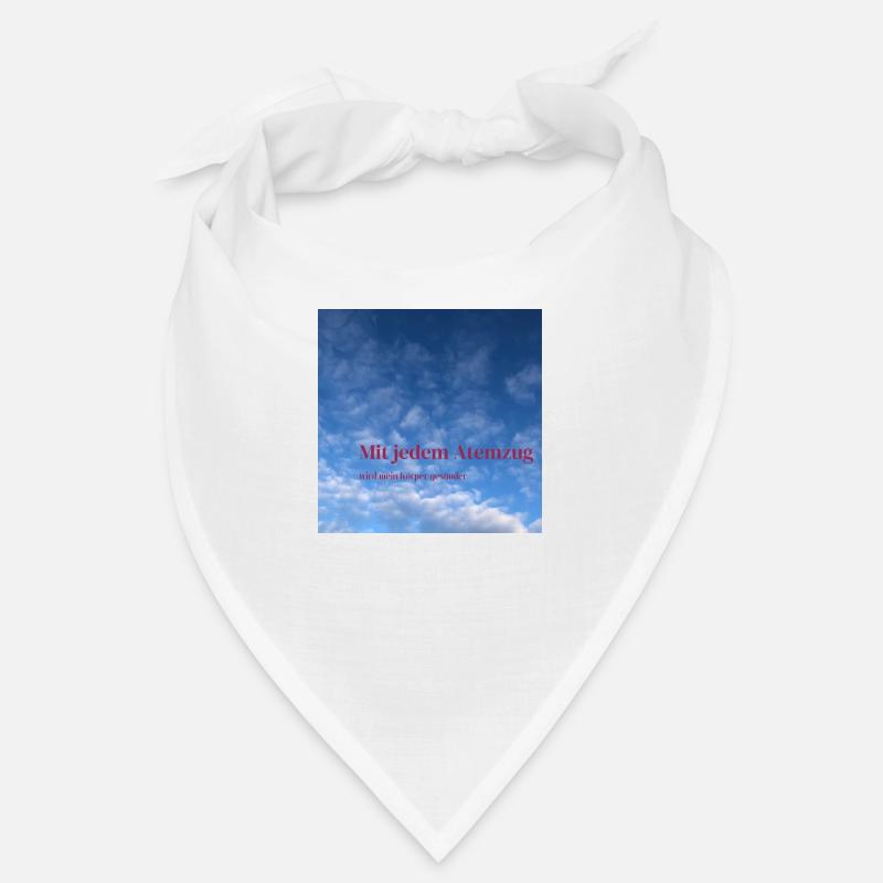 Mit jedem Atemzug wird mein Körper gesünder Bandana
