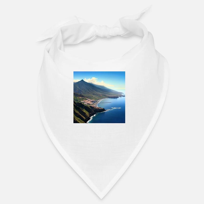 Volcan de l’île tropicale Bandana