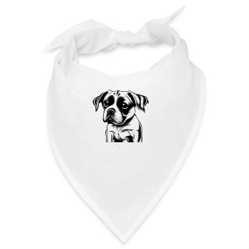 Puppy One - Bandana - Weiß - Vorne
