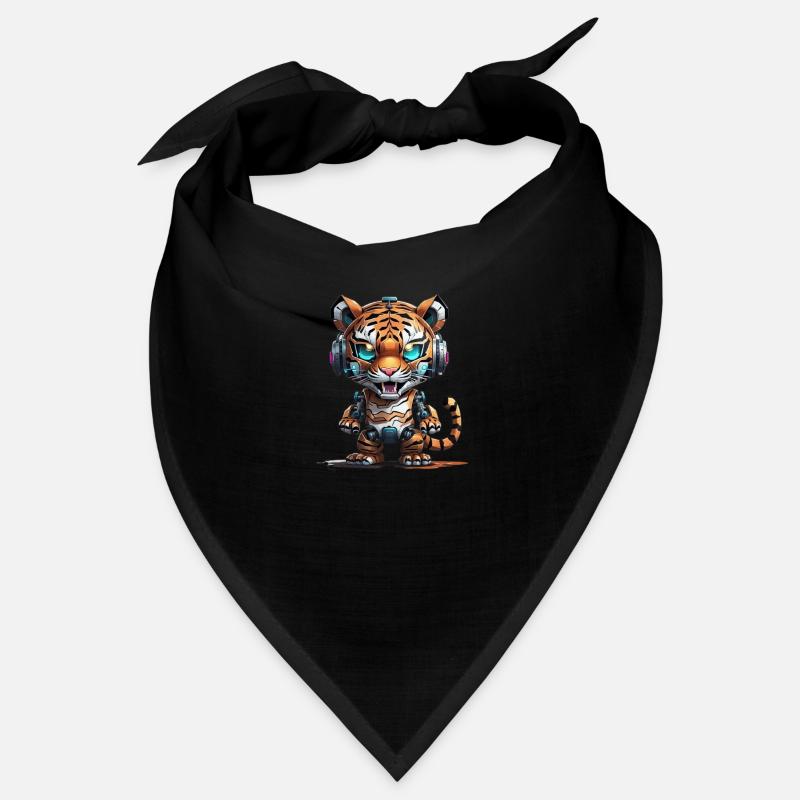 Tiger Robot Bandana