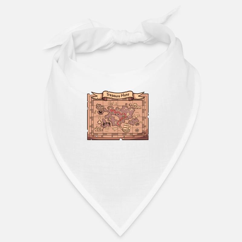 Treasure Map Bandana
