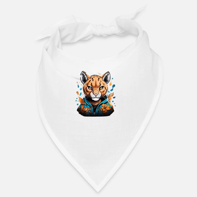 Guépard avec sweat à capuche Bandana