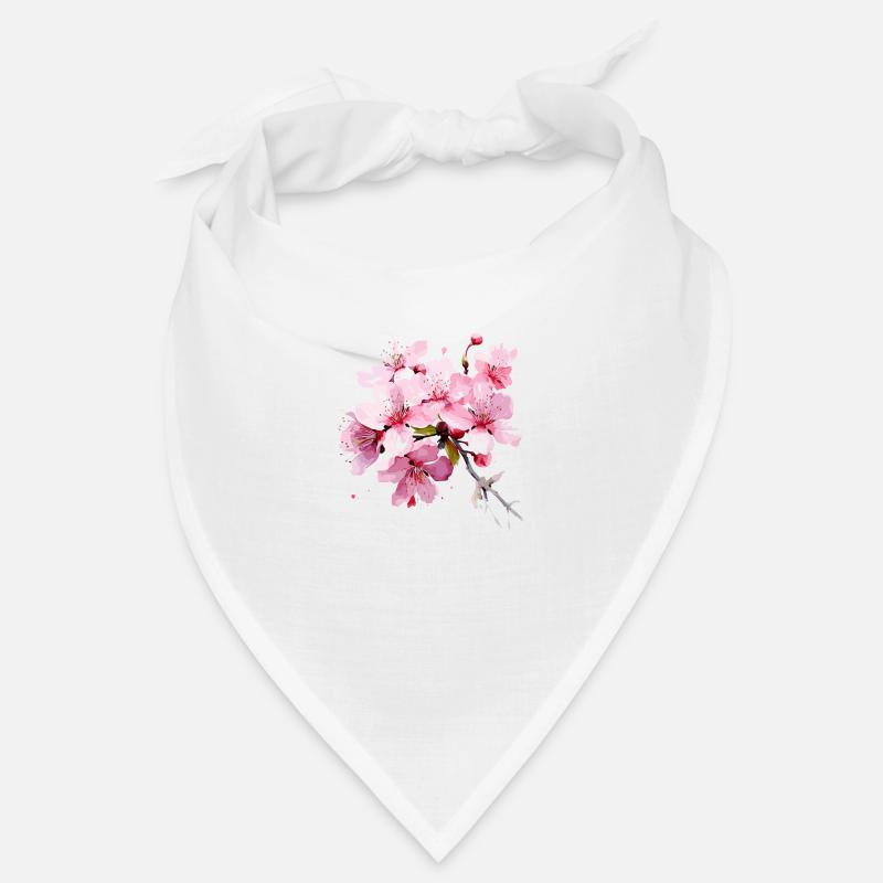 Fleur - Bandana - blanc
