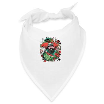 Diego Wassermelonenverkäufer - Bandana - Weiß - Vorne