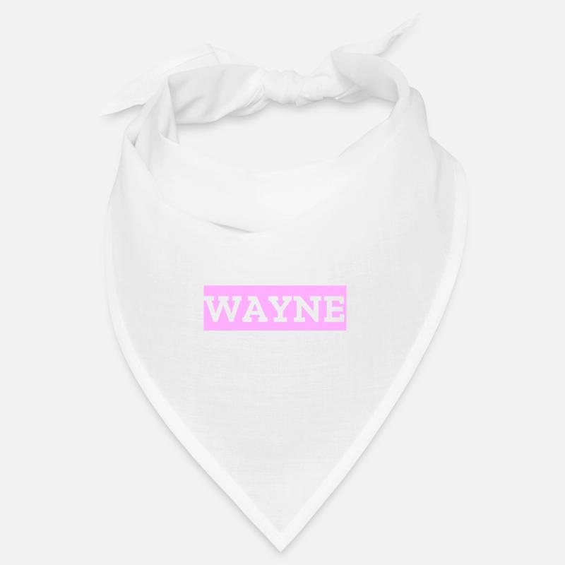 Is mir doch Wayne - Bandana - Weiß