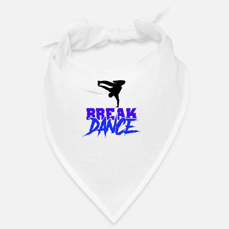 Break Dance - Bandana - white
