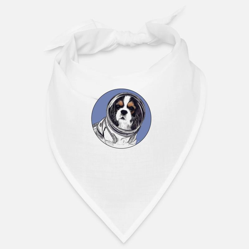 King Charles Cavalier Spaniel dans l’espace Bandana