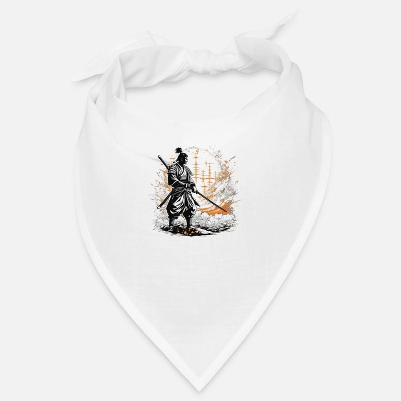 Samurai bereiten sich auf den Kampf vor Bandana