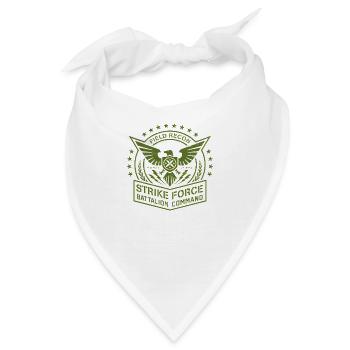 Heer, Militär, Luftwaffe, Marine, Marine, Amerika, USA - Bandana - Weiß - Vorne