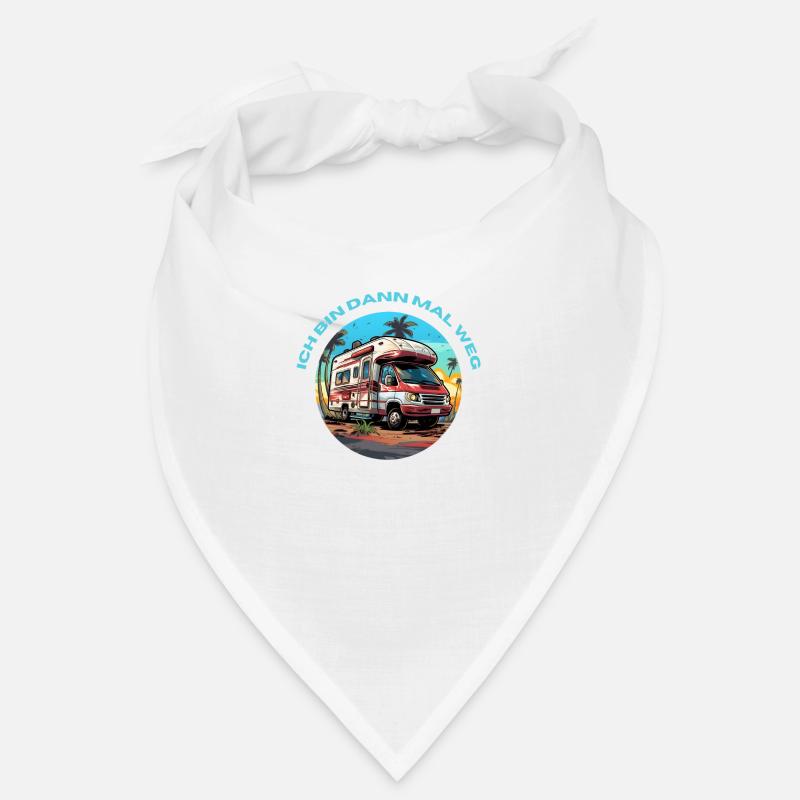 Ich bin dann mal weg - Bandana - Weiß