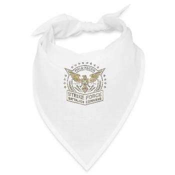 Heer, Militär, Luftwaffe, Marine, Marine, Amerika, USA - Bandana - Weiß - Vorne