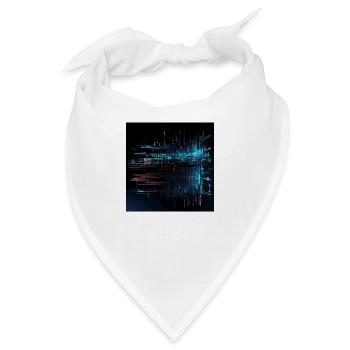 Digitales Abenteuer: Virtuelle Realität - Bandana - Weiß - Vorne