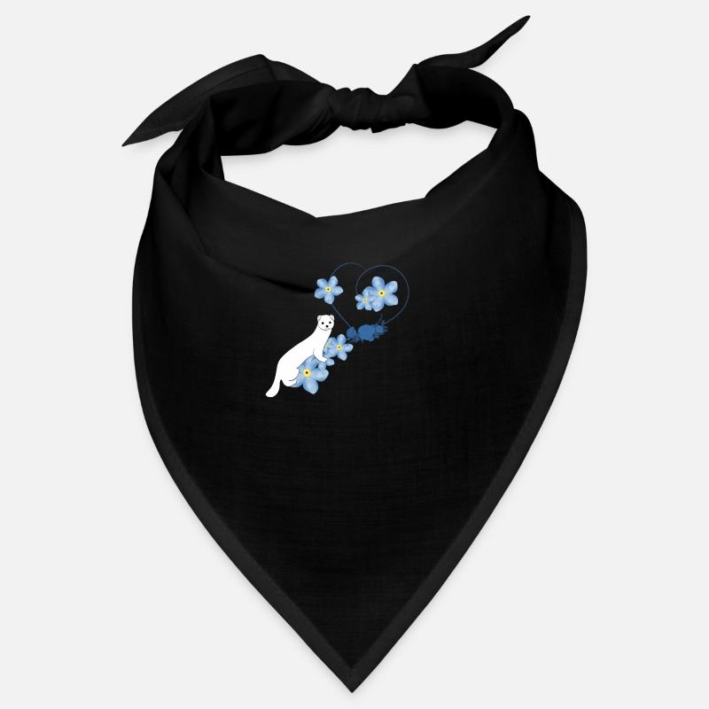 Belette blanche Bandana