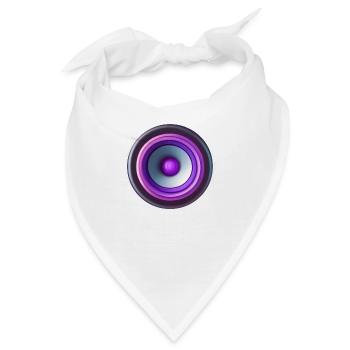 BOOMER-LAUTSPRECHER - Bandana - Weiß - Vorne