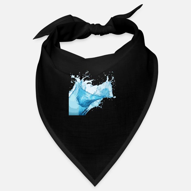 Des éclaboussures d’eau ! Bandana