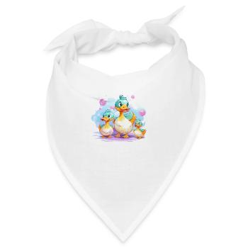 Entenliebe - Bandana - Weiß - Vorne