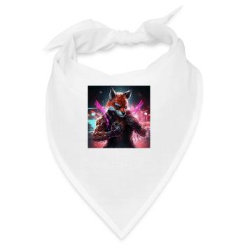 BOXEN FOX - Bandana - Weiß - Vorne
