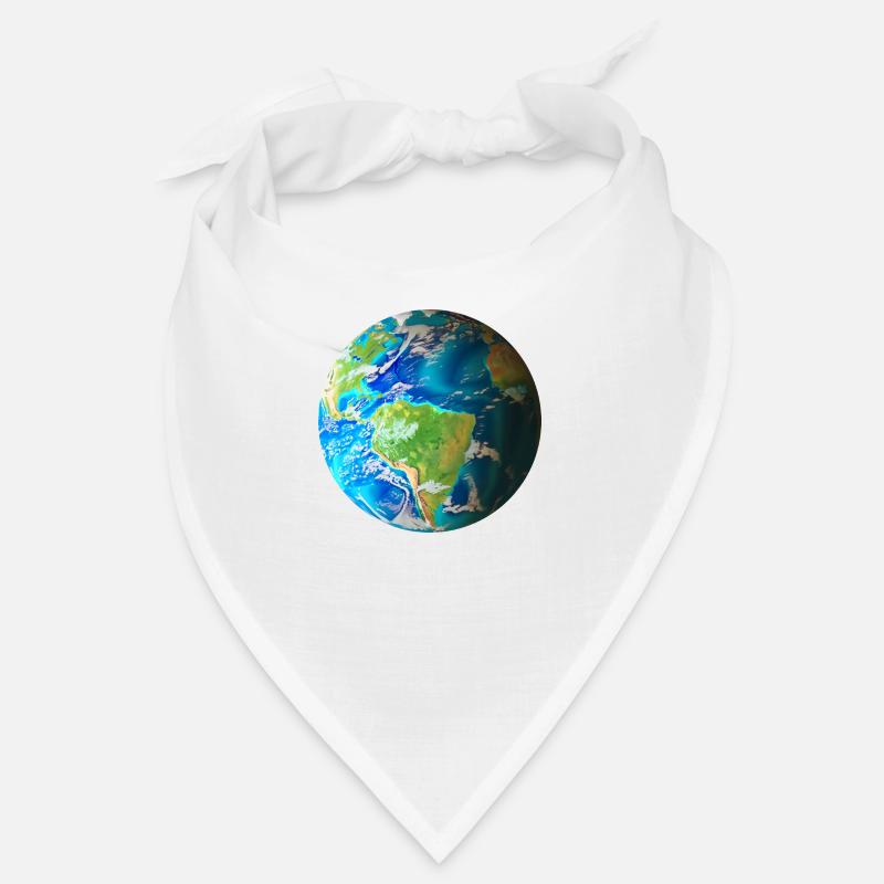Le monde entre vos mains - Découvrez le globe Bandana
