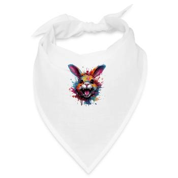 Crazy Hase - Bandana - Weiß - Vorne