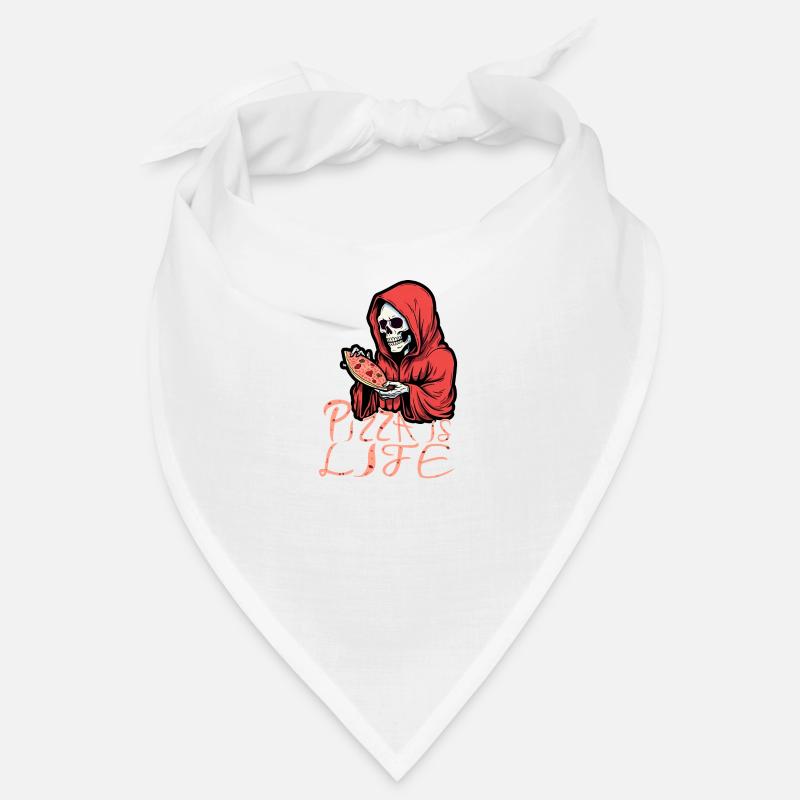 La pizza, c’est la vie - Grim Reaper Pizza Bandana