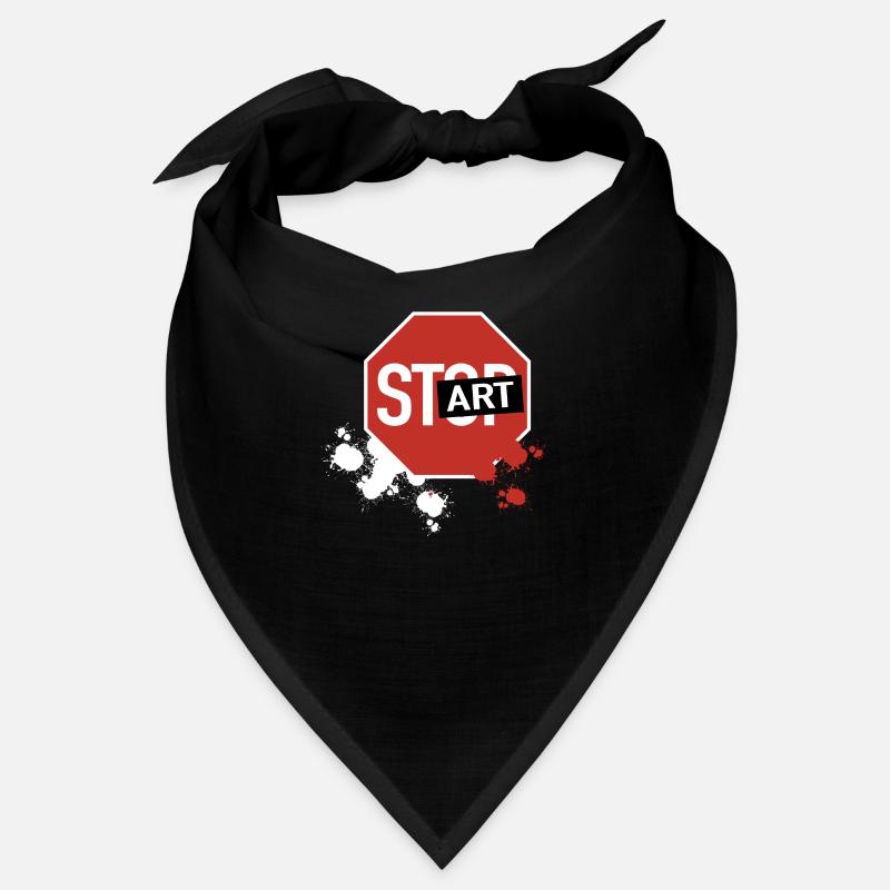 Stop becomes start Bandana