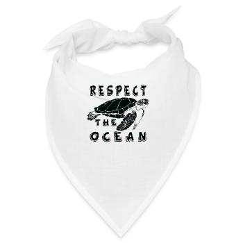 Surfing Surfboard Surfer Wassersport - Bandana - Weiß - Vorne