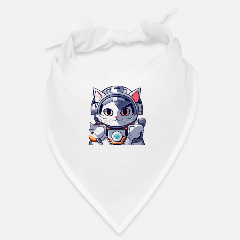 Robot Cat 1 Bandana
