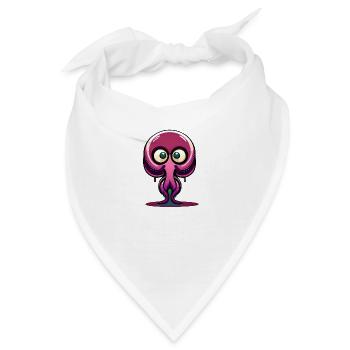 Joe the Octupus - Bandana - Weiß - Vorne