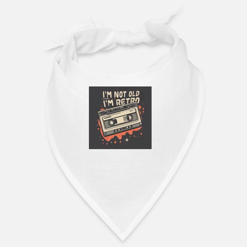 Retro cassette player Bandana