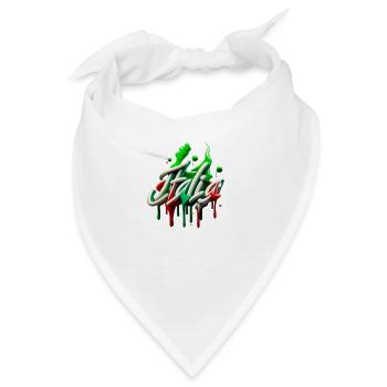 Italia-Style - Bandana - Weiß - Vorne